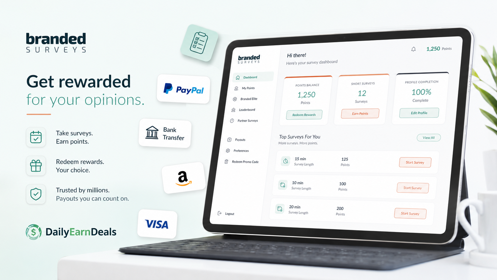 Branded Surveys Review 2026: Paid Surveys, Points and Rewards