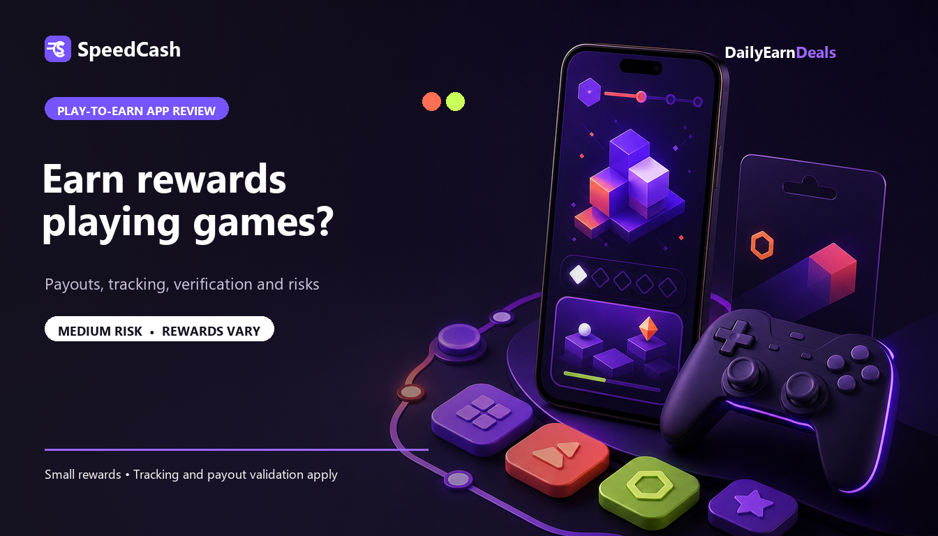 SpeedCash Review: Can You Earn Money Playing Games?